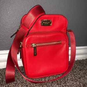 Red Crossbody Michael Kors Bag